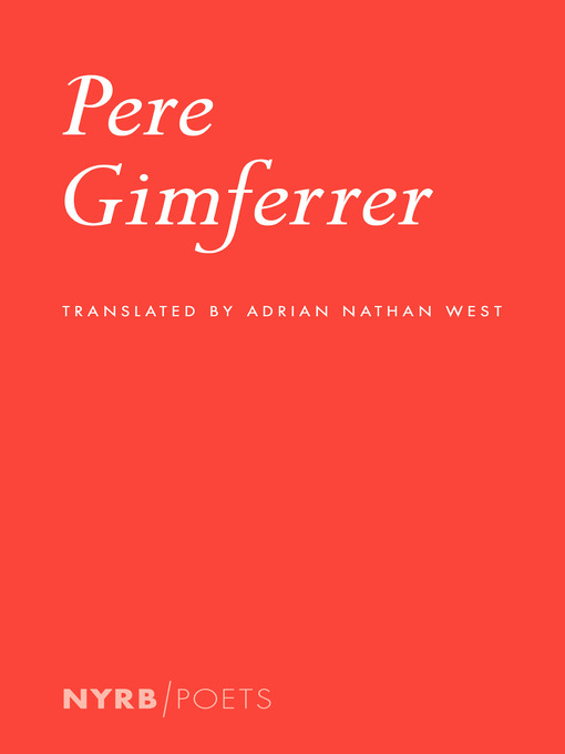 Title details for Pere Gimferrer by Pere Gimferrer - Available